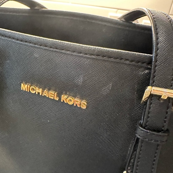 Large Black, Michael Kors Charlotte bag - Picture 5 of 11
